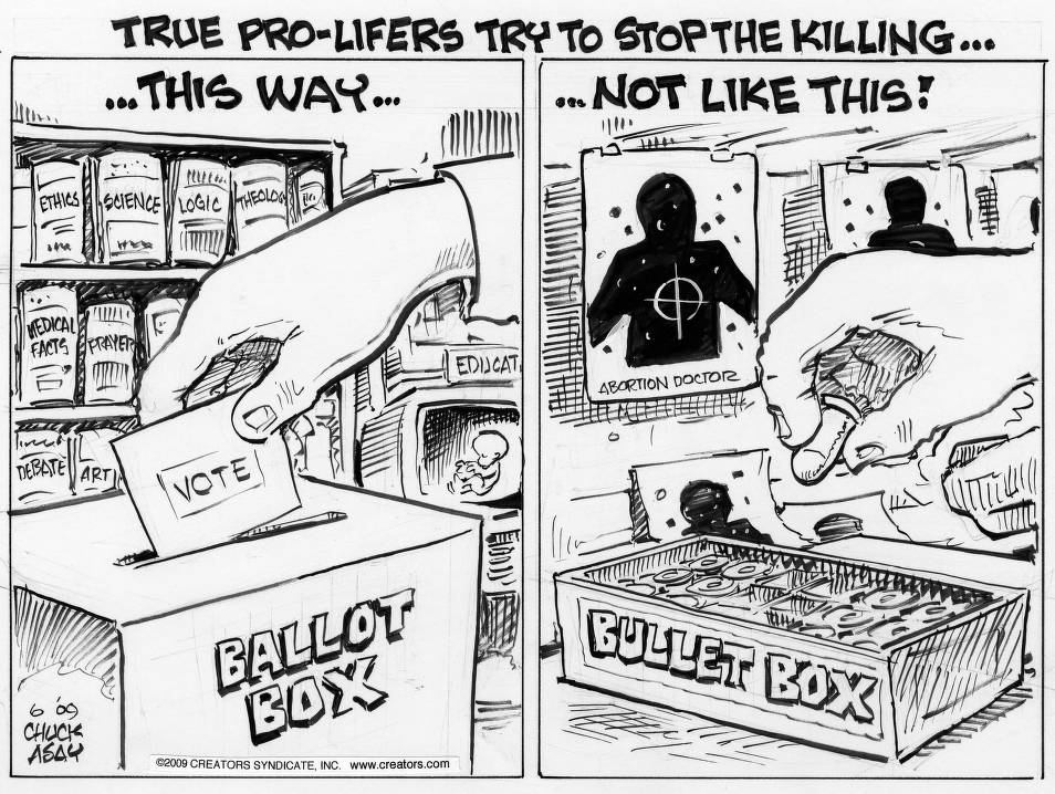 TRUE PRO-LIFERS TRY TO STOP THE KILLING…