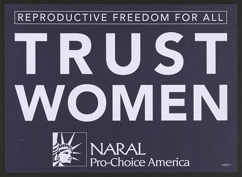 Trust Women poster, 2009